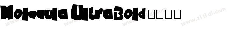 Molecula UltraBold字体转换